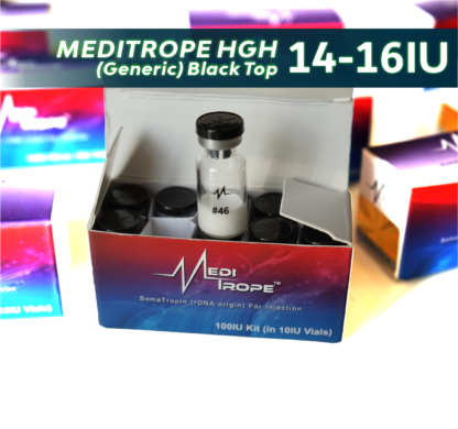 MEDITROPE BLACK TOPS 14IU-16IU per vial 98% PURITY